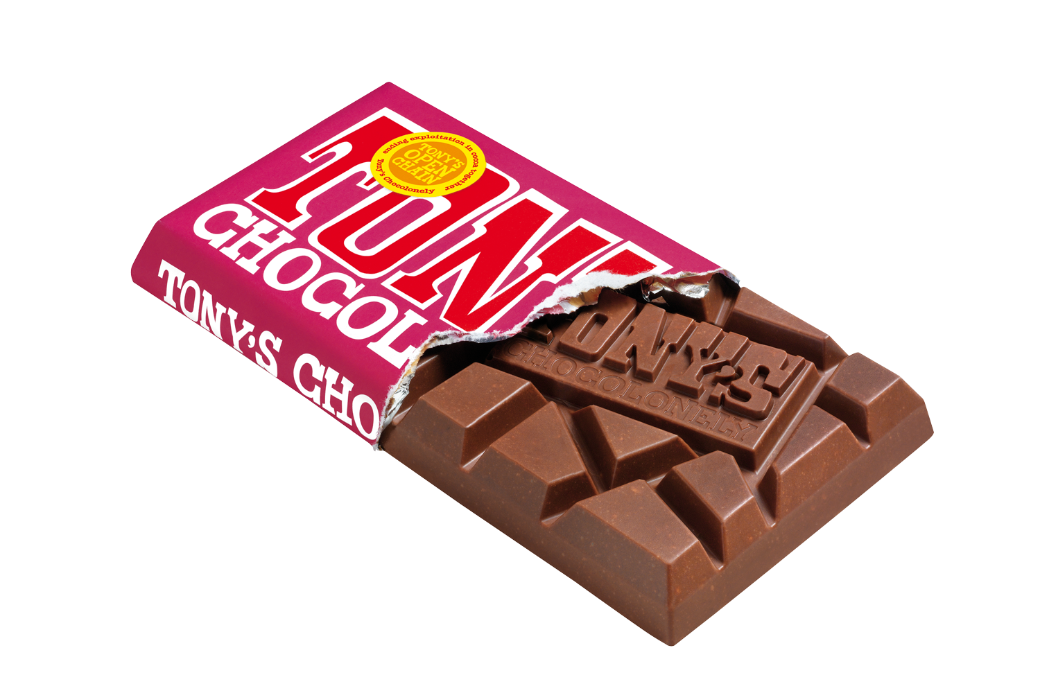Tony's Chocolonely Milk Chocolate Caramel Cookie – White Horse Tony's Chocolonely Milk Chocolate Caramel Cookie – White Horse