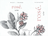 West and Wilder Rose 3pk Can