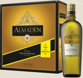 Almaden  Chardonnay 5 Ltr Box
