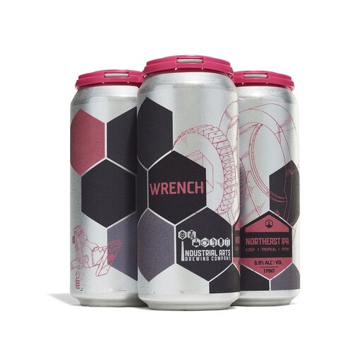 Industrial Arts Wrench NEIPA 4pk Cans
